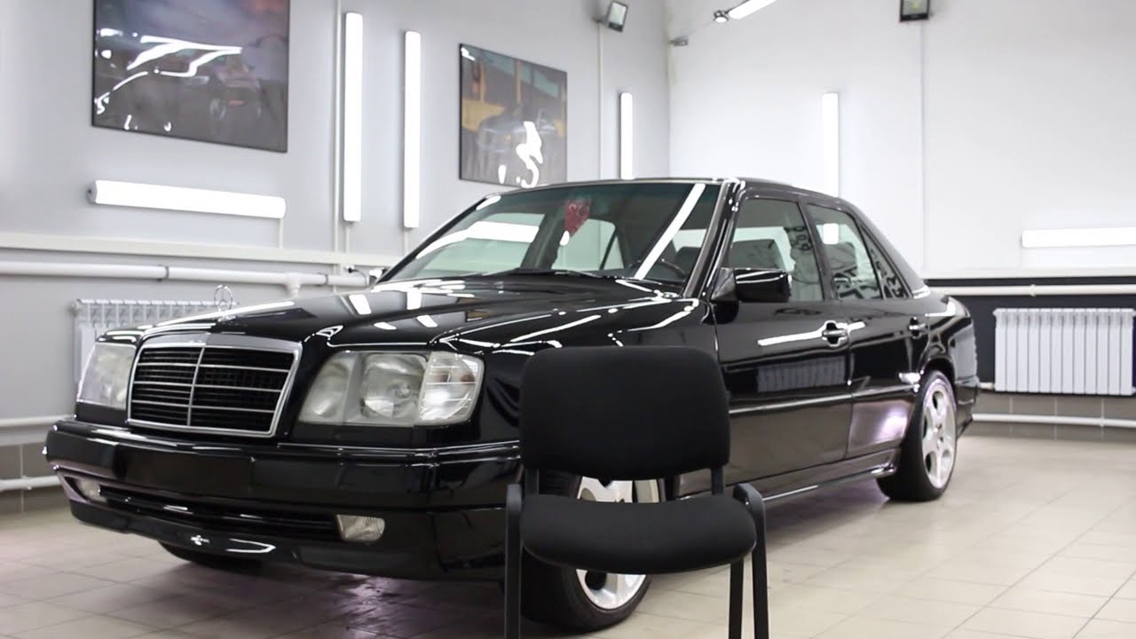 Блестящая репутация. Детейлинг-полировка + Ceramic Pro для Mercedes W124.
