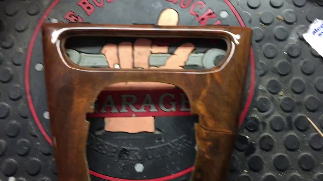 How to fix cracks in Jaguar wood panelling