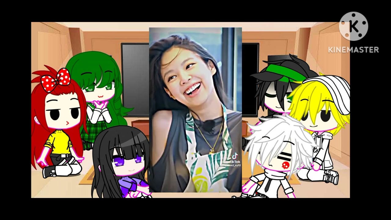 Shinbi house react to hari as Jennie blackpink
