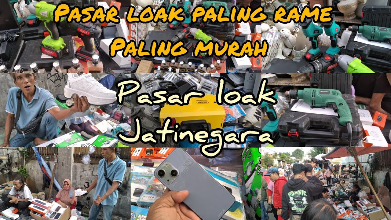 PASAR LOAK PALING RAME PALING MURAH DI JAKARTA ‼️ PASAR LOAK JATINEGARA |IBU DIAN WA 083898065207