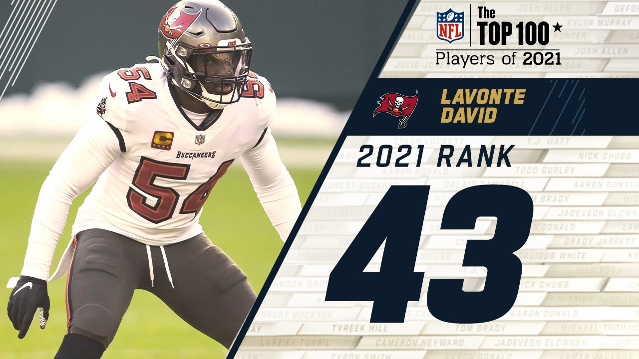 #43 Lavonte David (LB, Buccaneers) | Top 100 Players in 2021