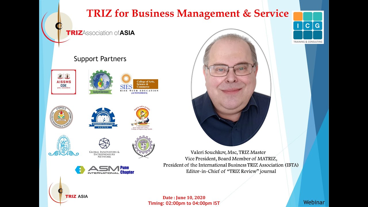 TRIZ for Business Management & Services