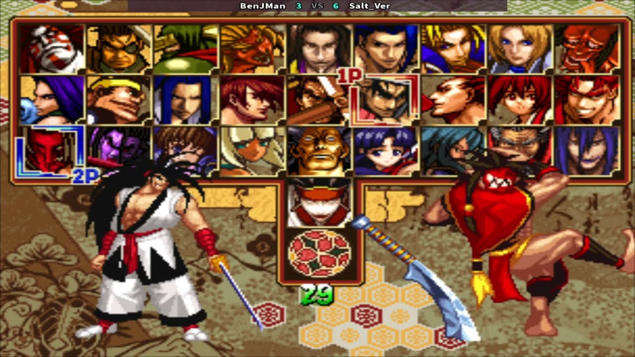 Samurai Shodown V Special  BenJMan (US) vs Salt_Ver (CH) || Play Date 12 Jan 26