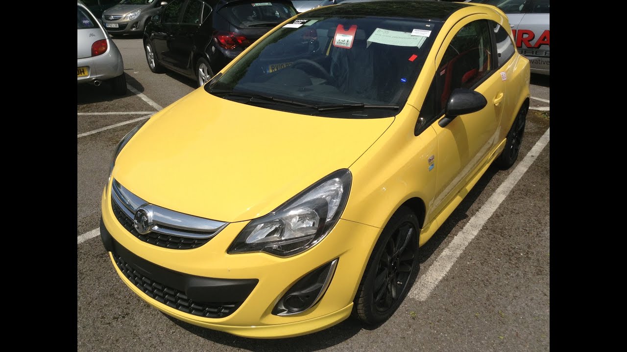 2013 Vauxhall Opel Corsa Special Edition 1.2 Start Up, Exha