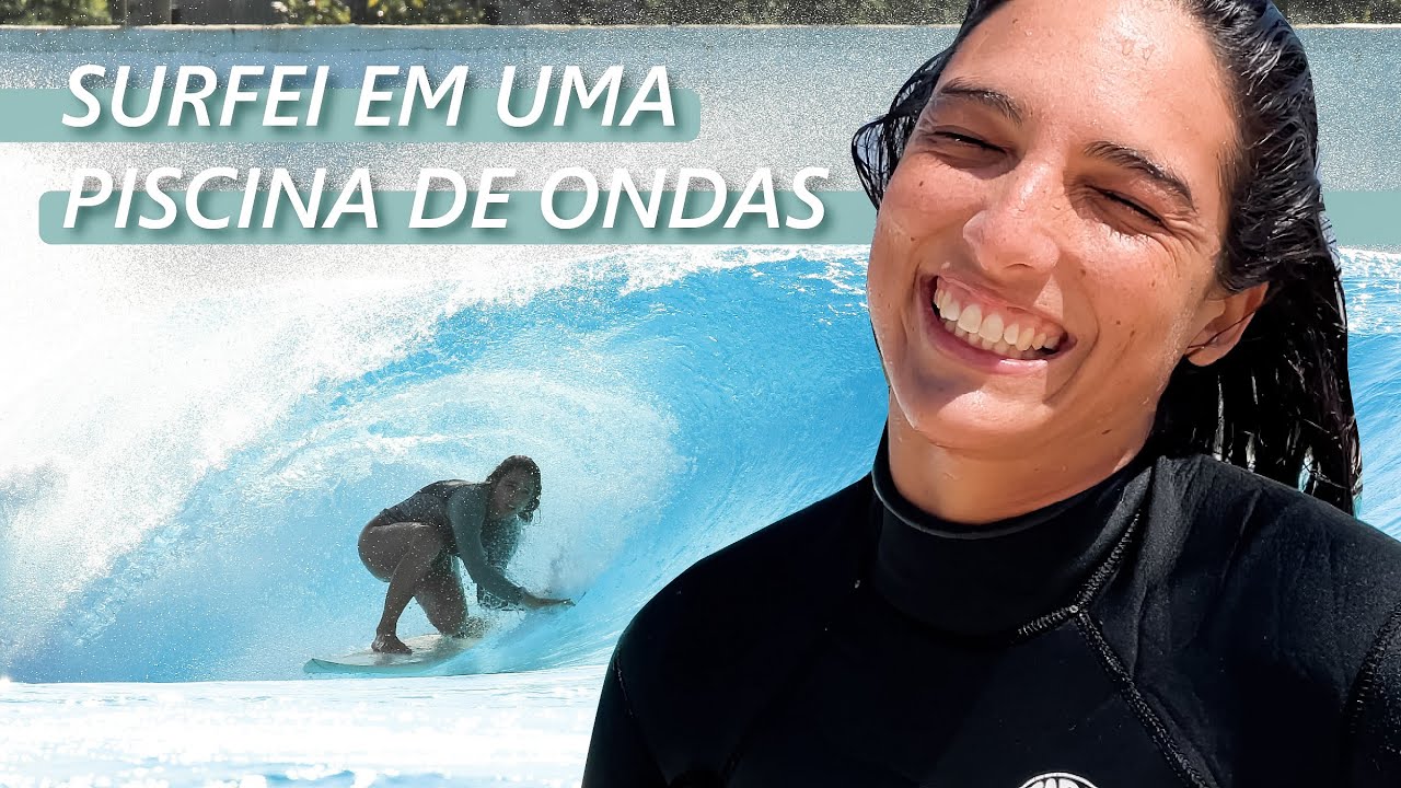 Surfei na primeira piscina de ondas do Brasil: Praia da Grama