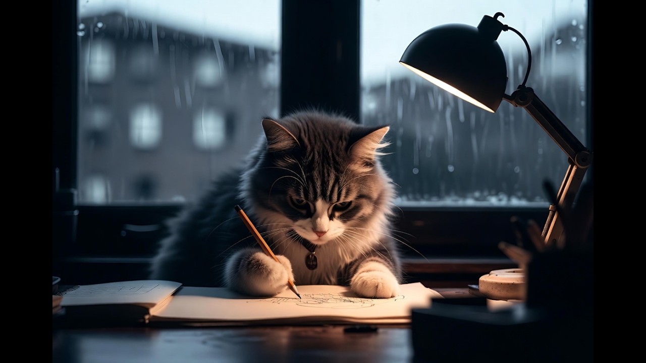 LIVE Study With Me 📚 Cozy Rain | Pomodoro 50/10 Focus