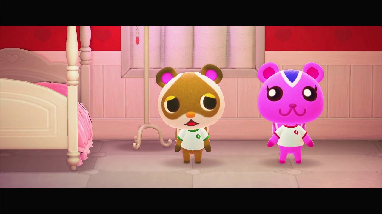 Peanut & Sylvana doing workout “together”, Animal Crossing (ft. KK Forest Life, KK Stale Cupcakes)