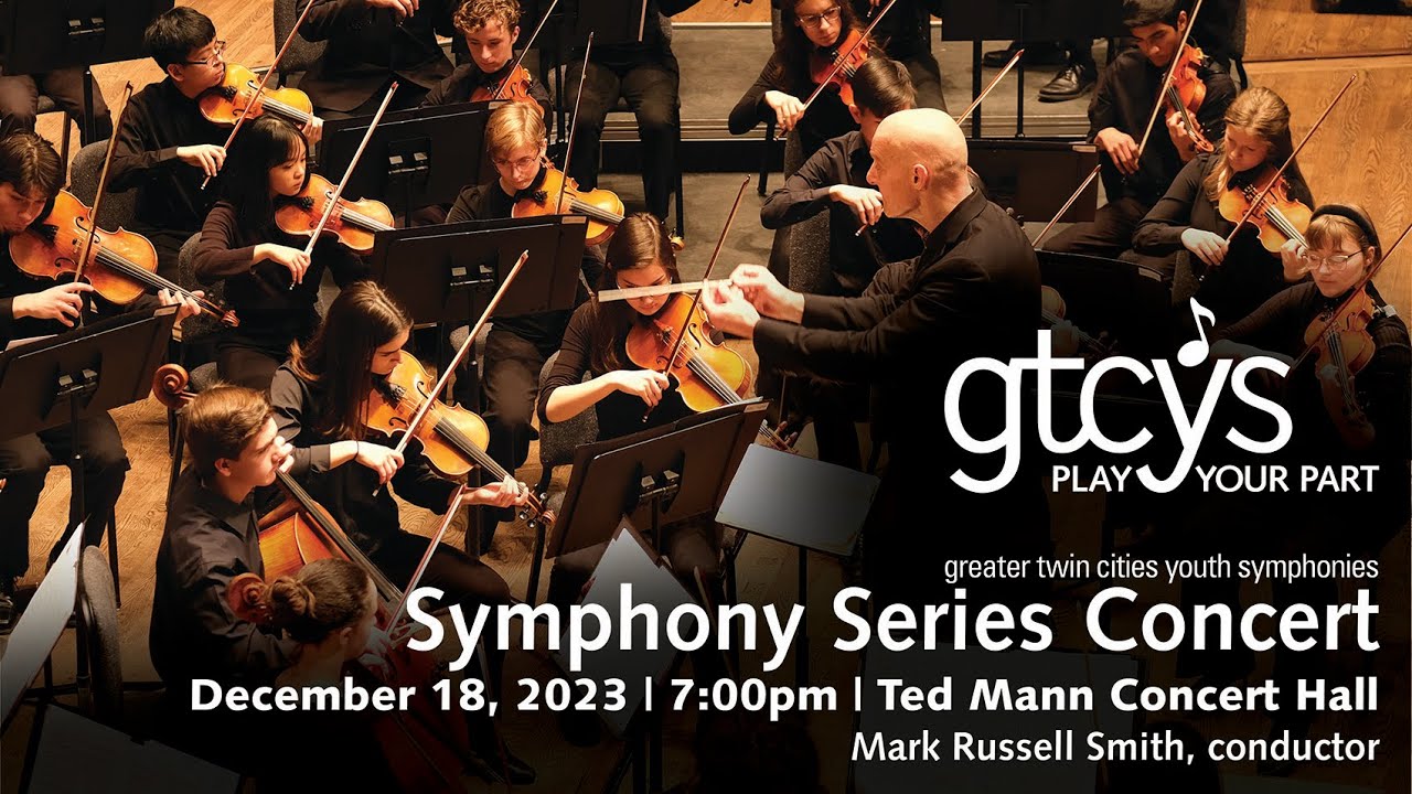 GTCYS Symphony Series Concert I: December 18, 2023