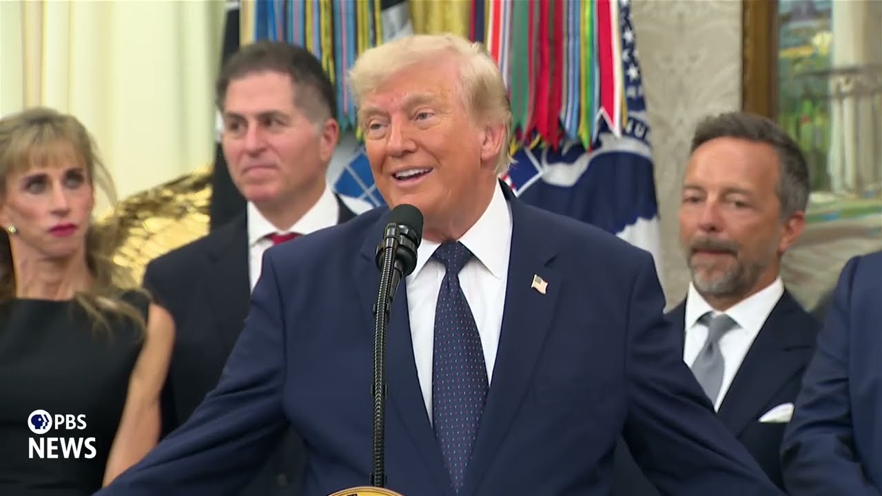 WATCH: Trump praises 'really brilliant decision' on Balogun's red card after he called Infantino