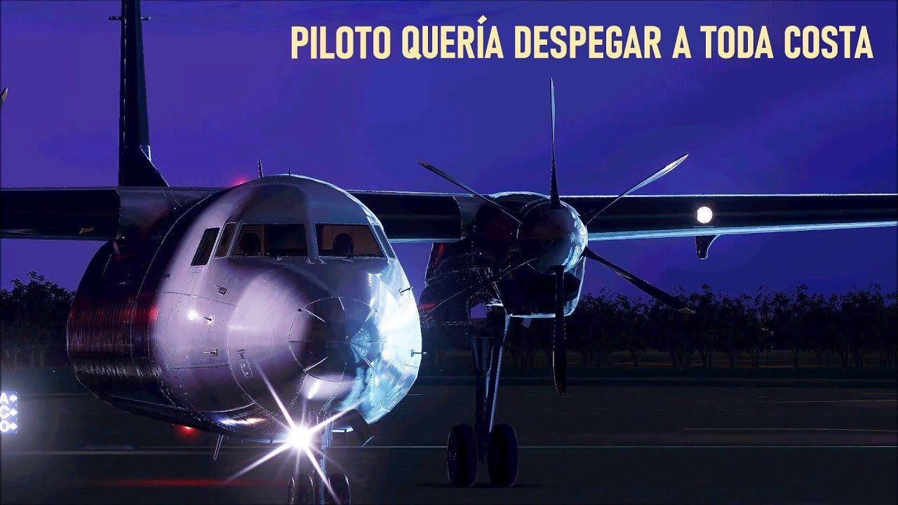 El Piloto Que Recibió 27 Alertas al Despegar - Vuelo del F50 de Skyward  International