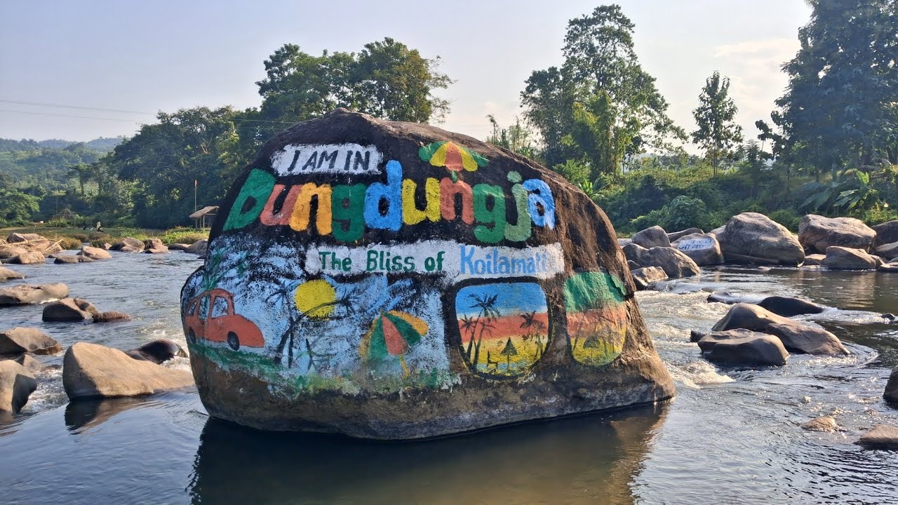 Karbi Anglong | Rock arts🎨 | A picnic spot with beautiful view of nature.