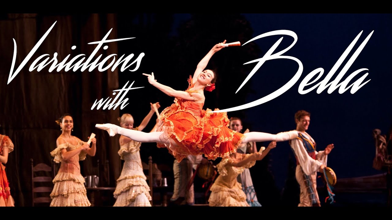 VARIATIONS WITH BELLA--Kitri at Home--Dance with me!