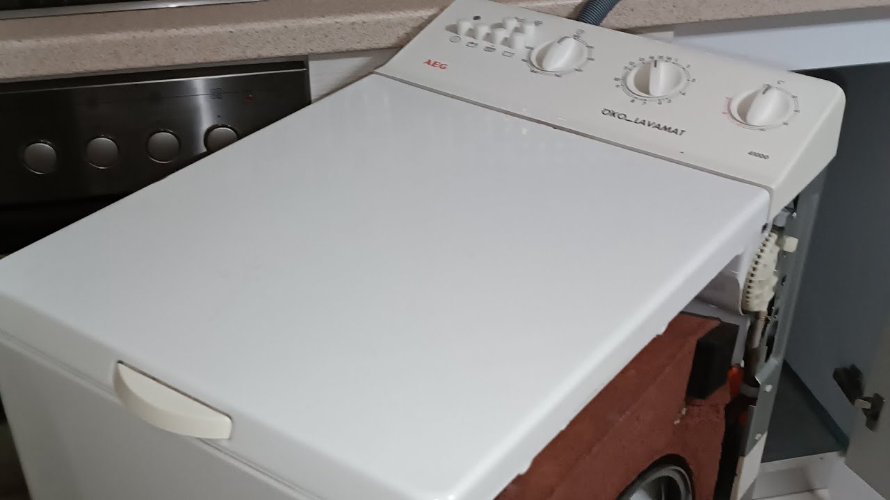 AEG ÖKO_LAVAMAT 41000 top load washer - Drum clean 95C° (gone wrong & faulty)