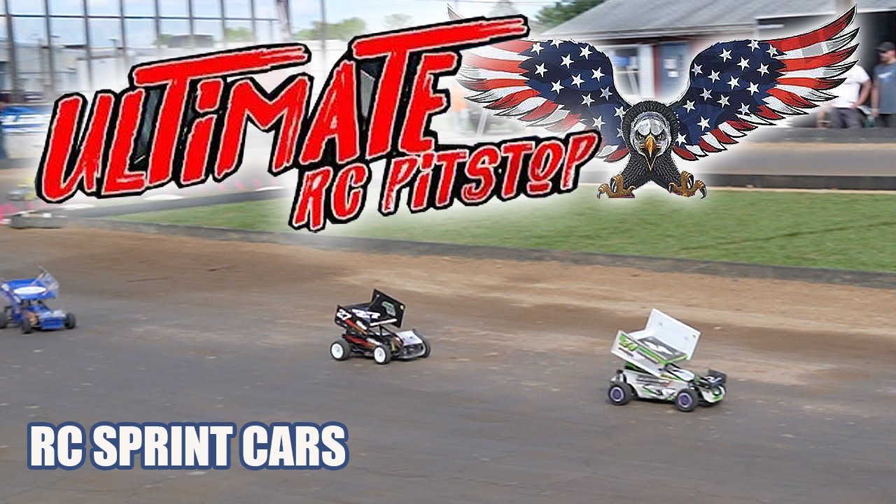 RC sprint cars at Ultimate RC Pitstop - 17.5 sprints