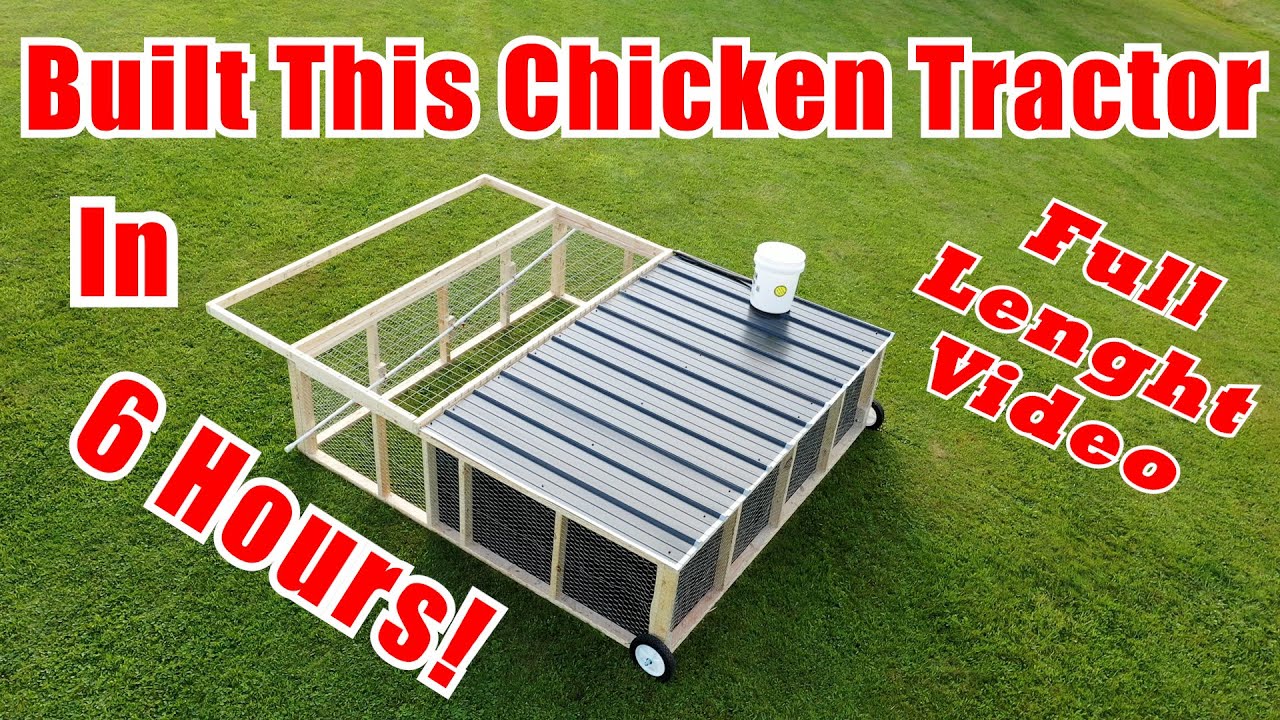 Our Chicken Tractor - Kids Help