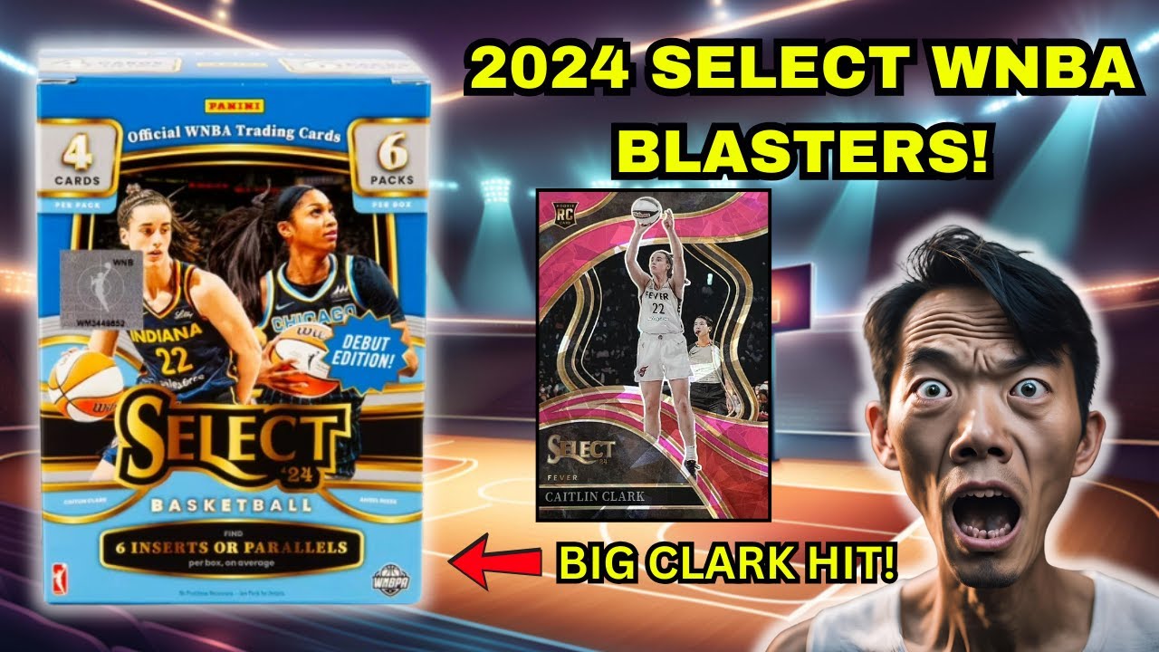 CAITLIN CLARK PRICES ARE INSANE! 2024 Select WNBA Blaster Box Review!