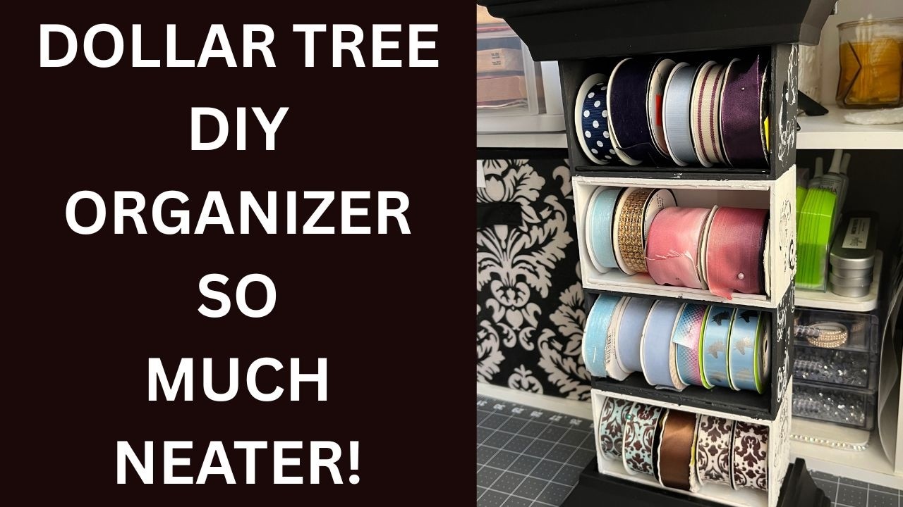 So Much Neater! Dollar Tree Organization #CraftOrganization #DIYDollarTree #Storagesolutions