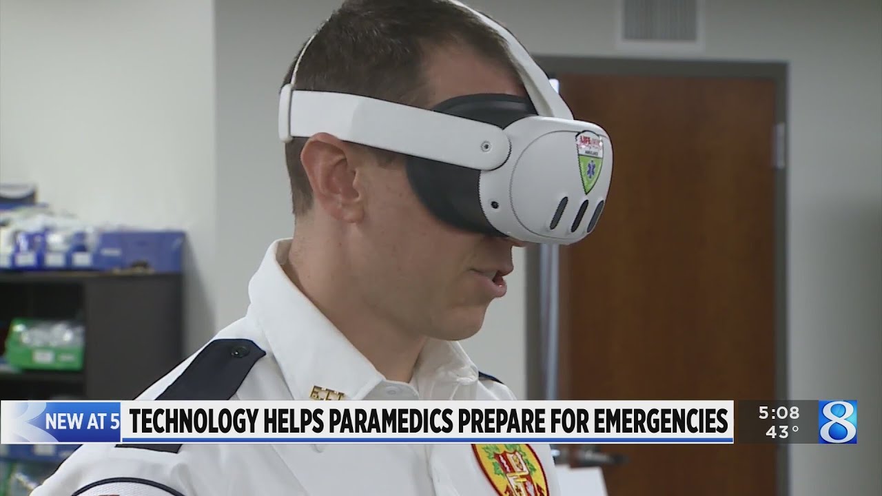 VR technology helps paramedics prepare