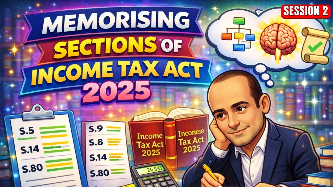 New Income Tax Act 2025: All New Sections Explained | End of Section 10? Understanding Schedules
