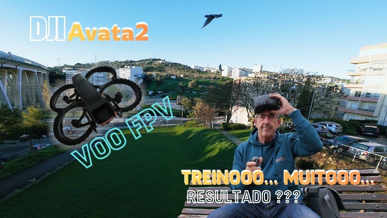Voltei ao Treino FPV com o AVATA 2… Será que Finalmente Deu Resultado??