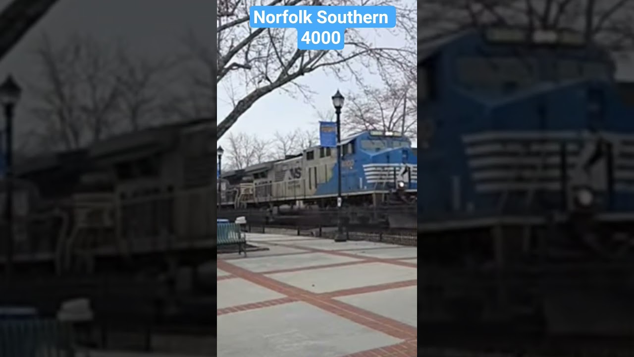 Norfolk Southern 4000 passing through Cornelia, GA February 25, 2026