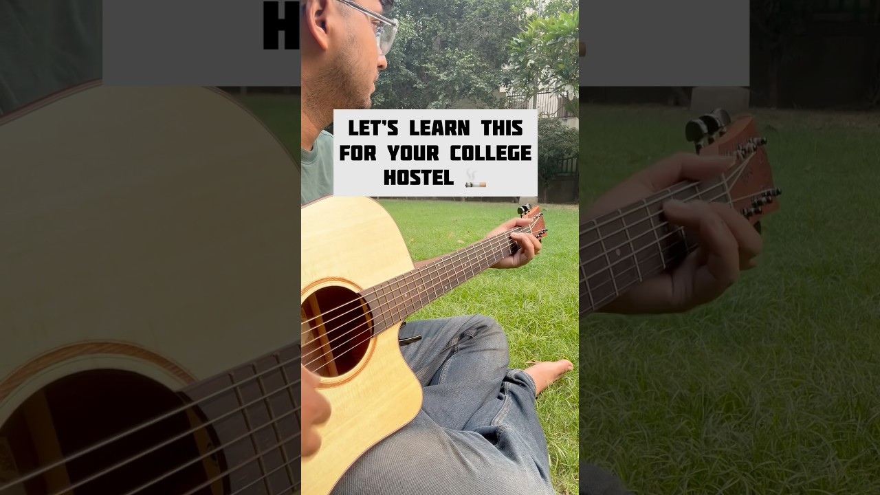 1st song you can learn on guitar | Give me some sunshine guitar lessons