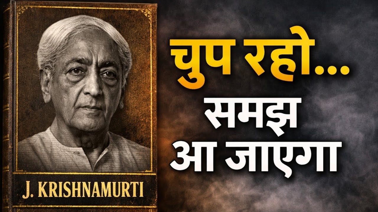 Inner Silence का रहस्य | The Silence of Emptiness – Krishnamurti Teachings