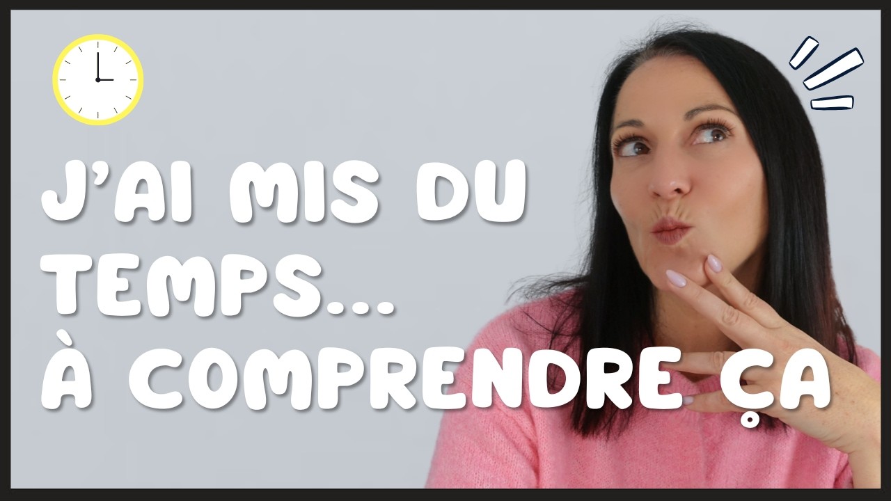 🥇 4 choses que j’ai comprises avec le temps