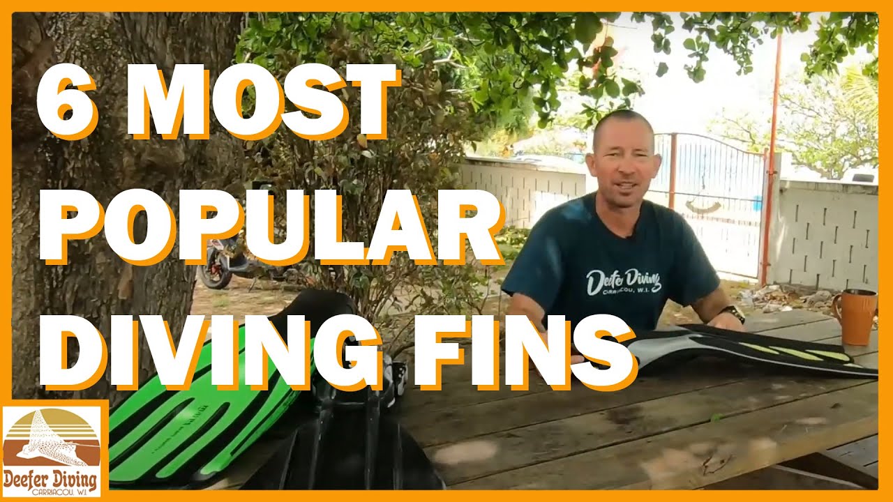 Best Scuba Diving Fins? We review the 6 most popular fins on the market! (BLOOPERS AT THE END)