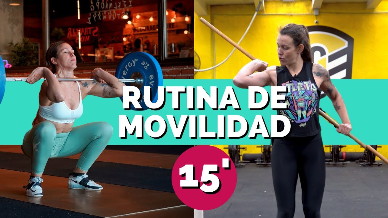 FRONT RACK : GANA MOVILIDAD de Hombros, Codos y Muñecas para el CLEAN * Movilidad para CrossFit *