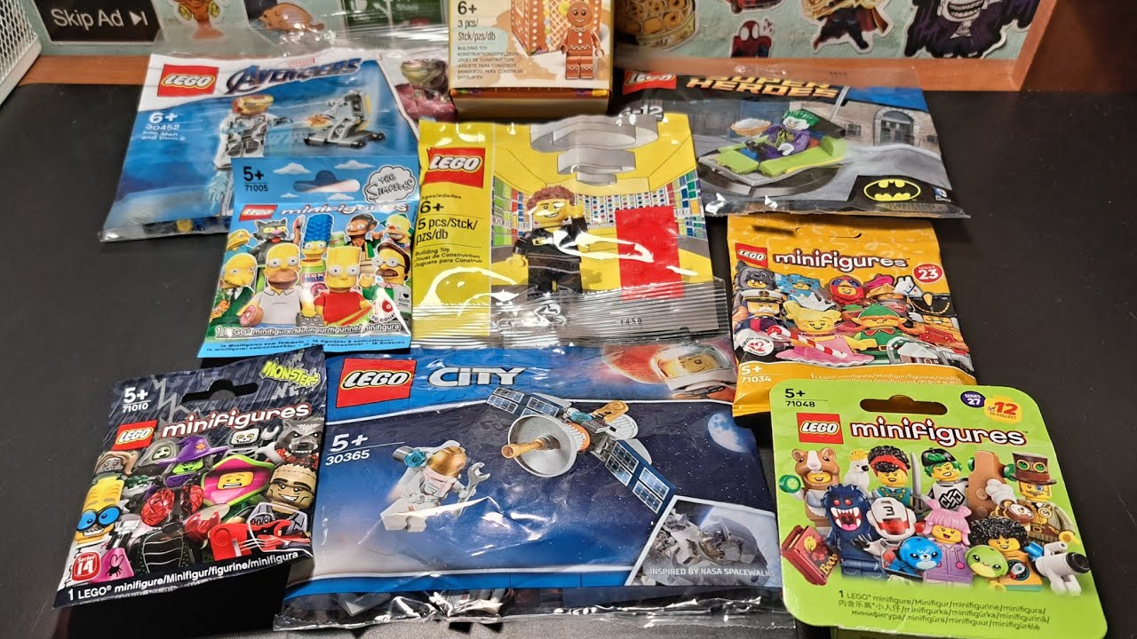 Большая распаковка МИНИФИГУРОК Lego | Раритетные пакетики и полибэги / Возвращение в прошлое!