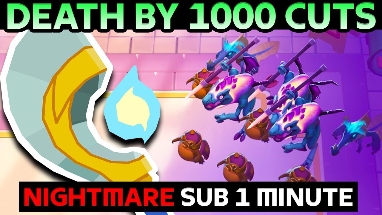 BEAT Death by 1000 Cuts NIGHTMARE Sub 1 Minute | Moco