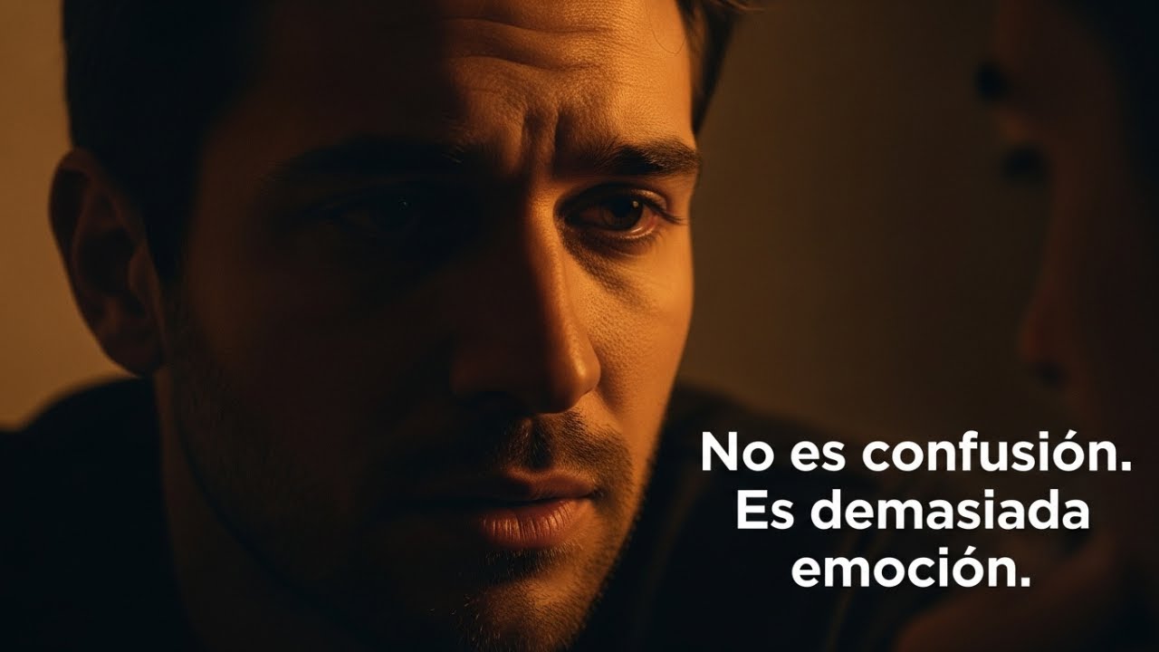 No es confusión: es alguien sintiendo demasiado y luchando contra eso