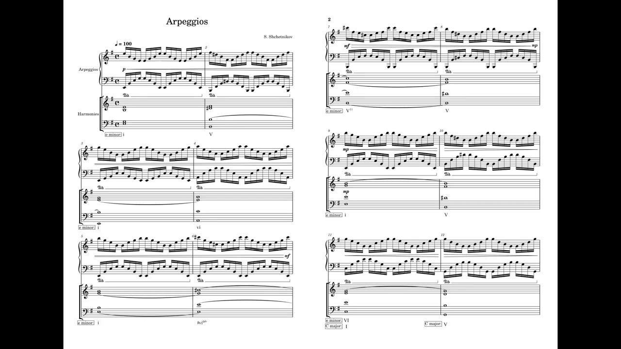 Arpeggios