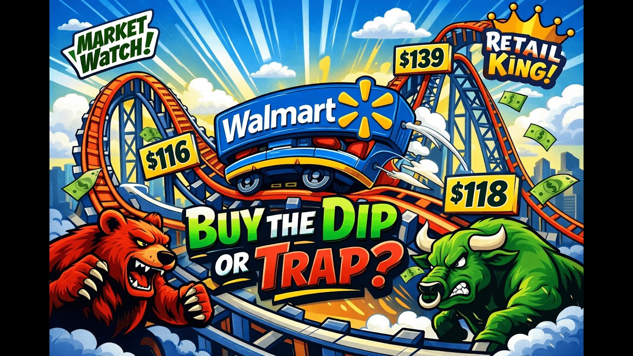 Walmart Stock Pullback : Buy the Dip or is WMT stock a Trap??