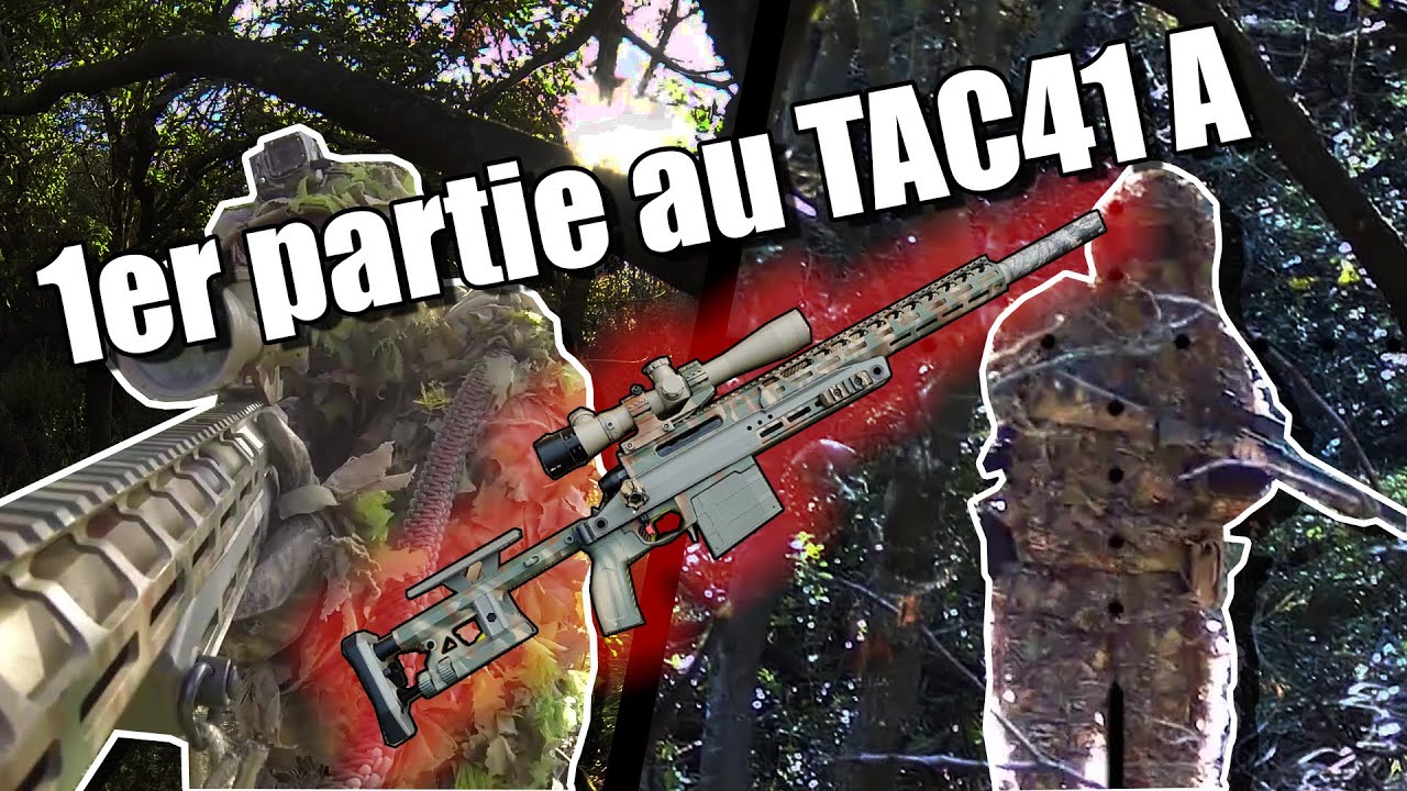 Je fais des Tirs IMPROBABLES / TAC41 A / Airsoft Ardèche