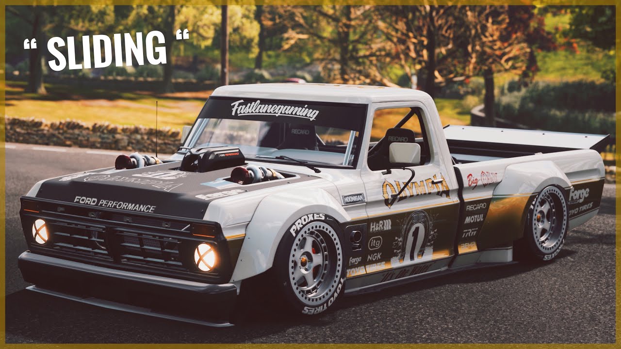 Forza Horizon 4 : SLIDING LIKE KEN BLOCK |&nbsp;Hoonitruck Gymkhana Fun