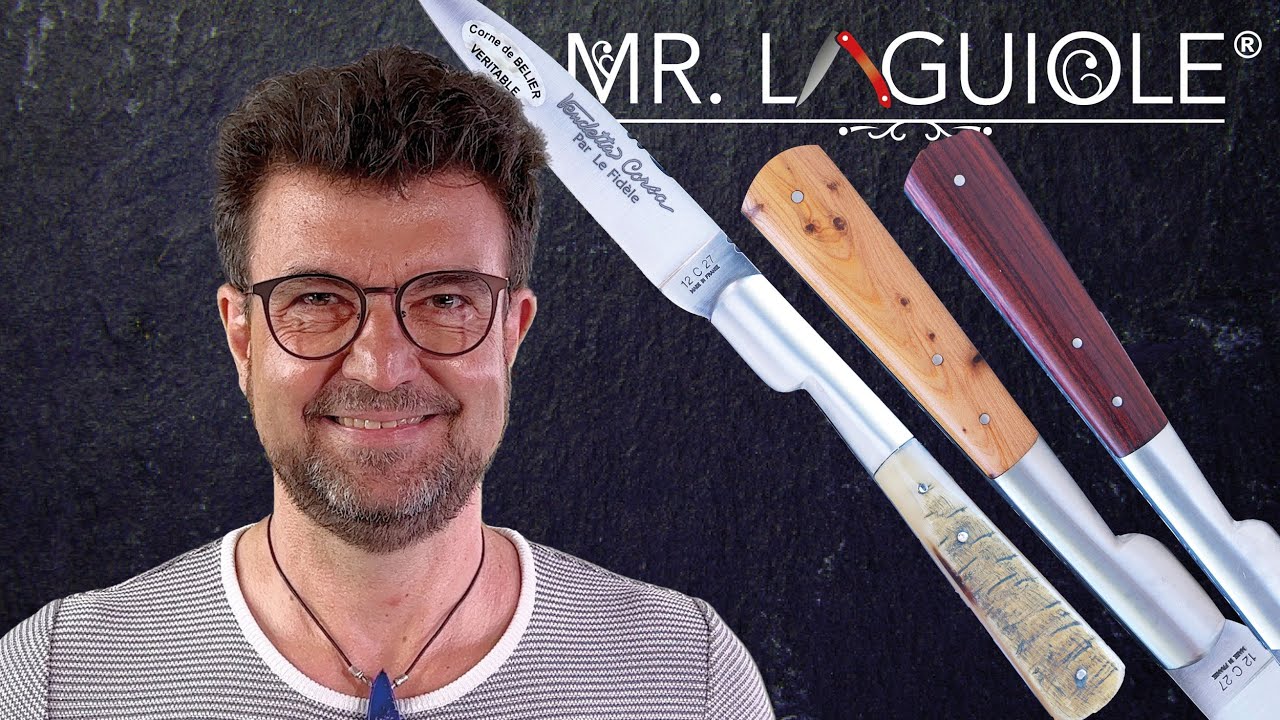 5 sehr preiswerte Vendetta-Taschenmesser von Le Fidele, made in France