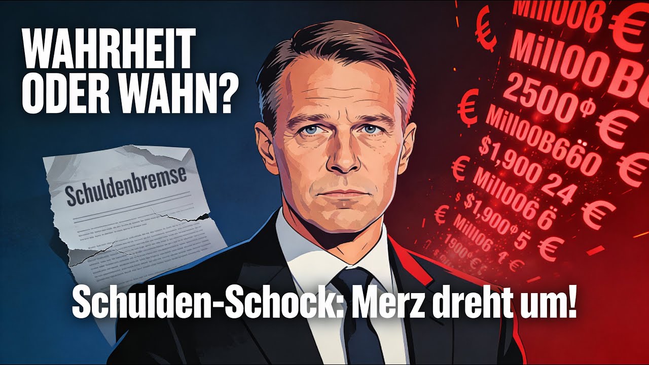 Vom Schuldenbremsen‑Prediger zum Schuldenkönig  Wahrheit oder Wahn