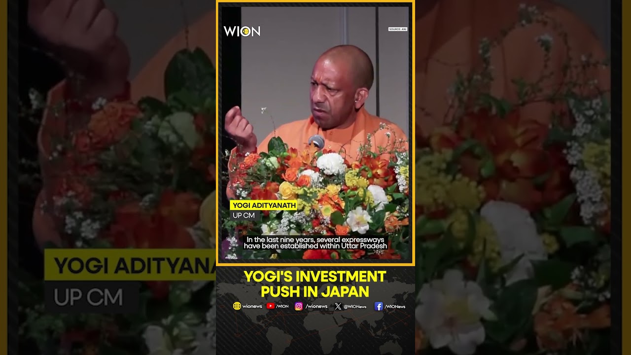 Yogi Adityanath's Investment Roadshow In Tokyo, Japan | WION Shorts
