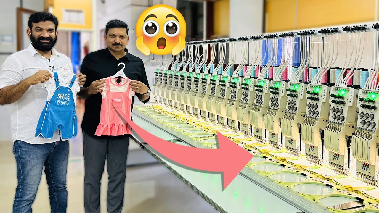 👶കുട്ടികളുടെ ഉടുപ്പുകൾ ഉണ്ടാക്കുന്നത് കാണാം l Popees Baby Care Factory Tour l Behind-the-Scenes