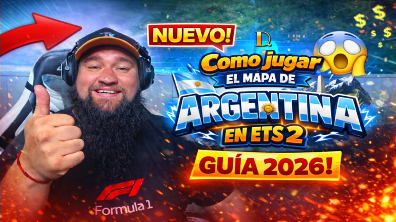 🔥 MAPA DE ARGENTINA EN ETS2 (2026) | Gu&iacute;a F&Aacute;CIL y R&Aacute;PIDA | EuroTruck Simulator 2 🔥