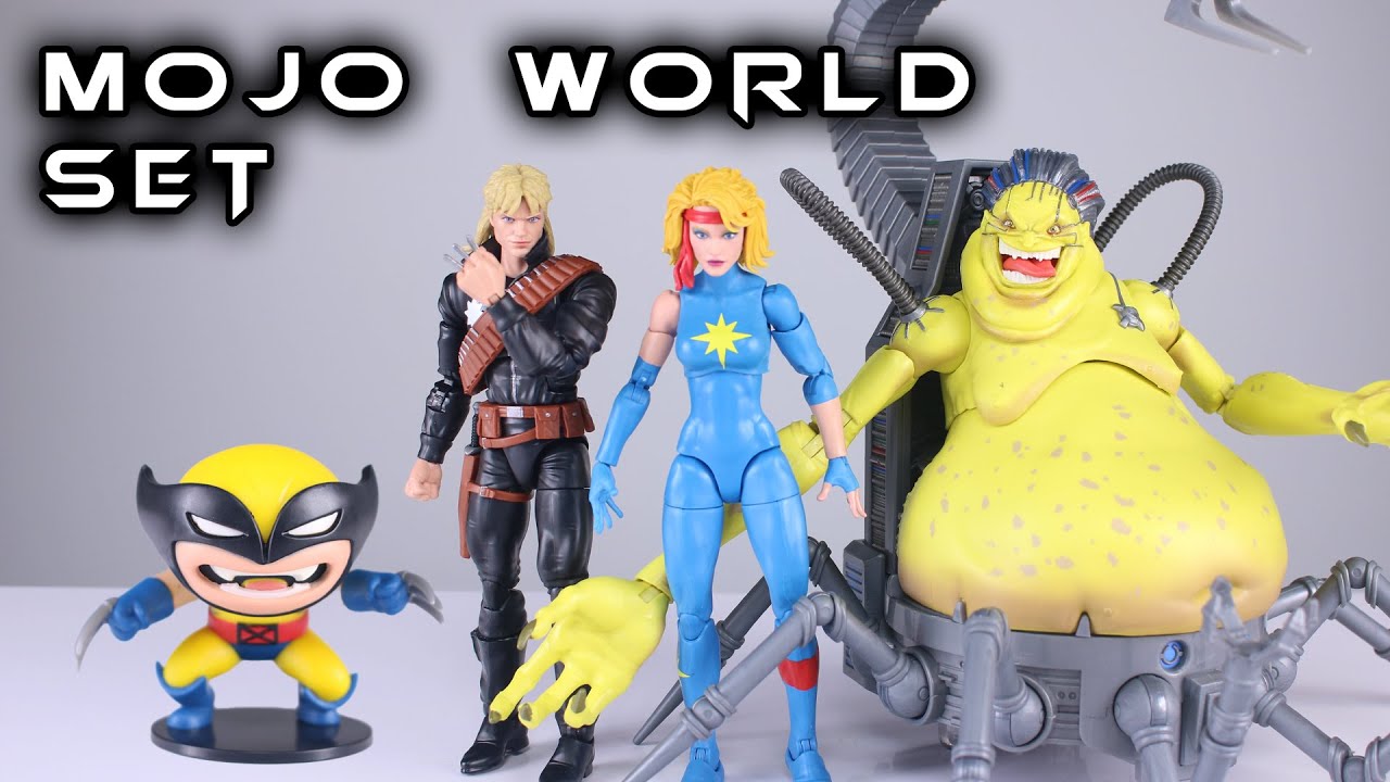 Marvel Legends MOJO WORLD Box Set Hasbro Pulse Exclusive Action Figure Review
