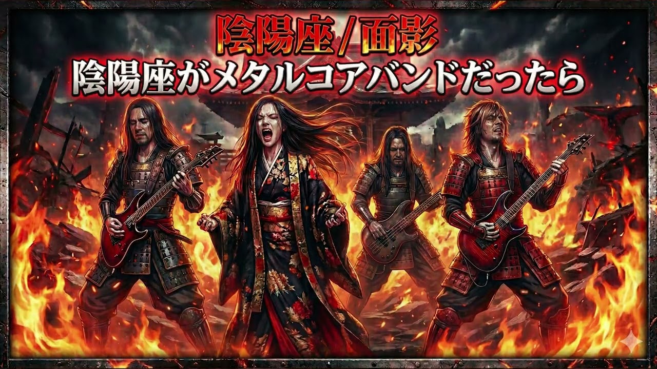 もしも【陰陽座】がメタルコアバンドで面影を演ったら！？