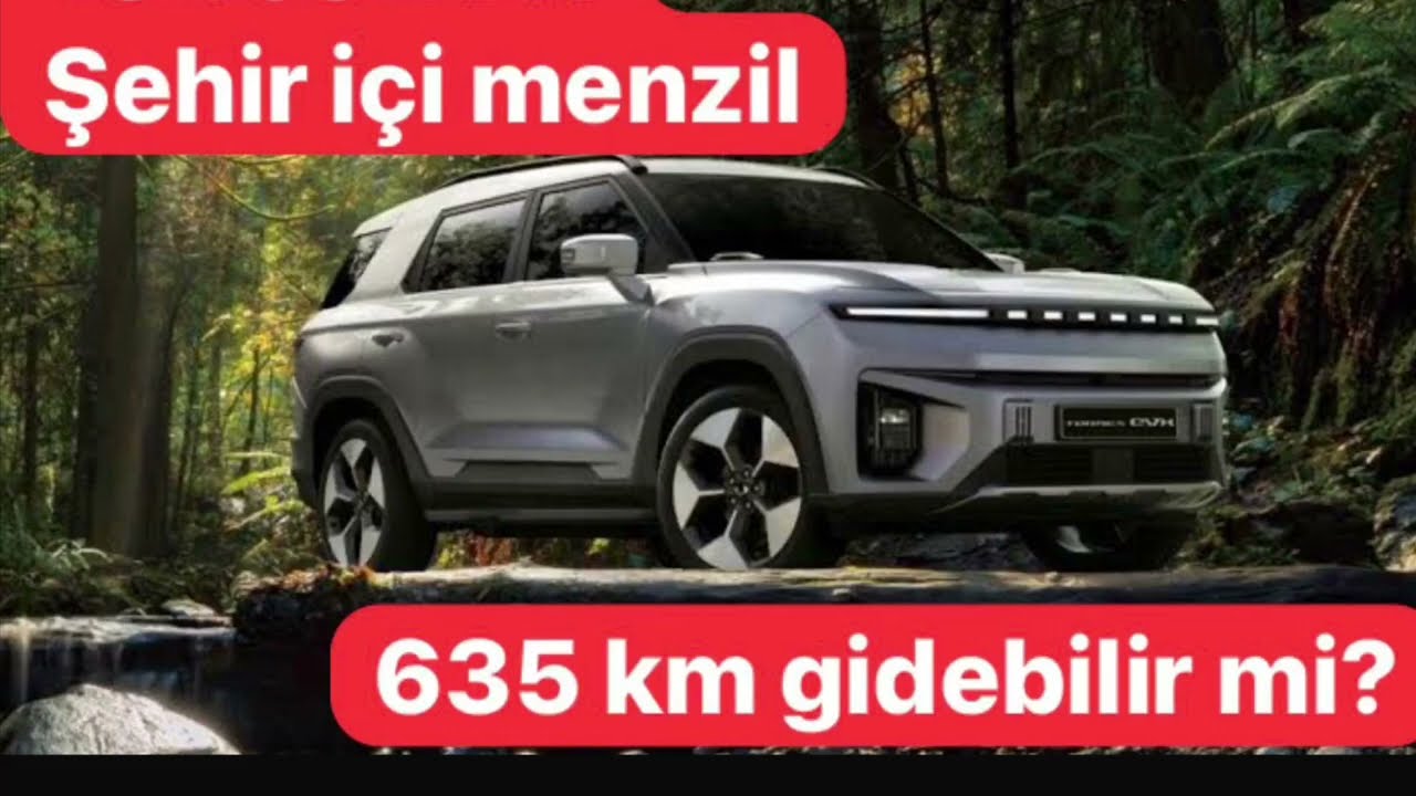 TORRES EVX şehir i&ccedil;i 635 km gidebilir mi?