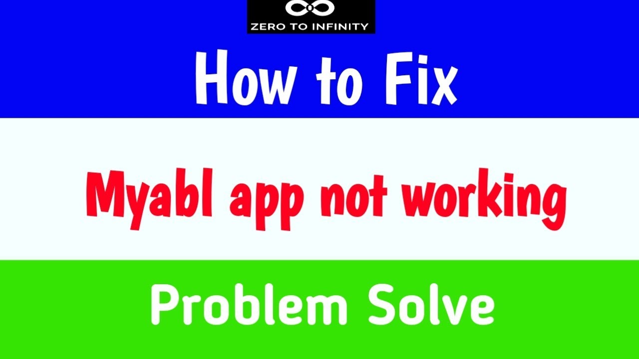 Fix my ABL App not opening problem solution | my ABL App open Nahin ho rahi problem solve