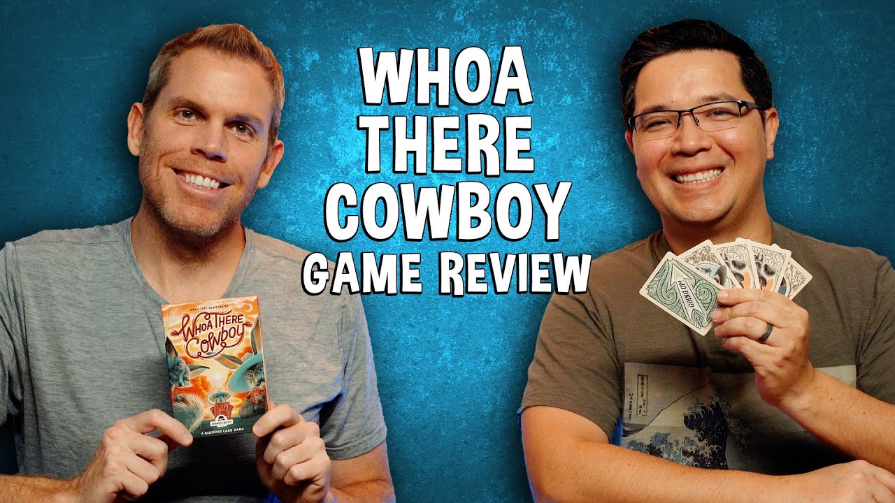 Whoa There Cowboy Review - Bluffing Card Game