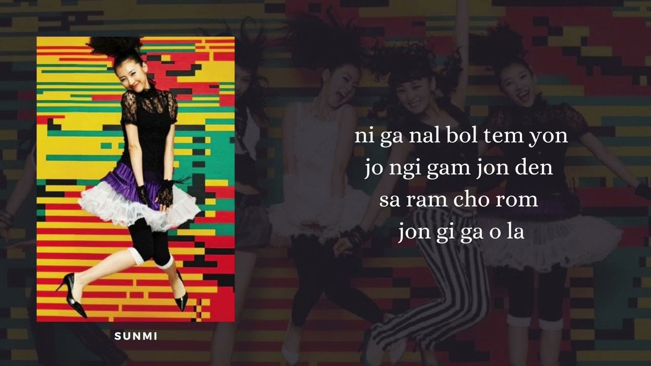WONDER GIRLS- TELL ME Easy lyrics
