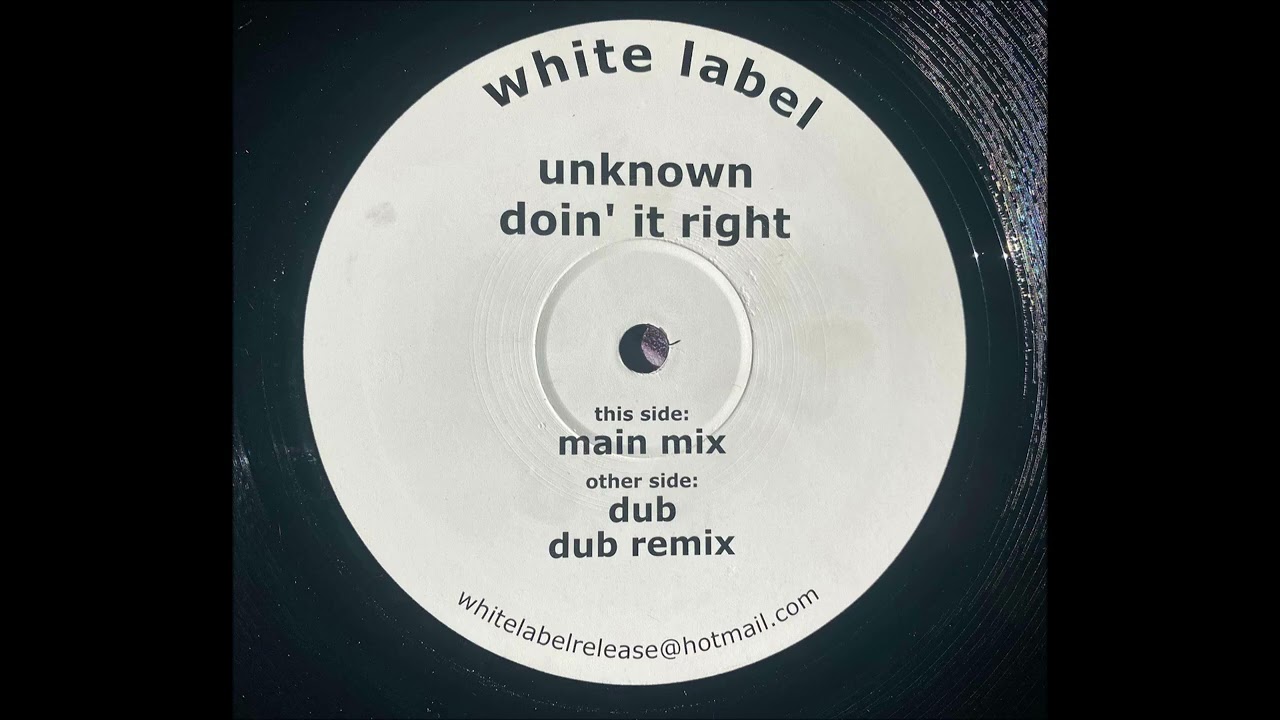Unknown Artist - Doin' It Right (Main Mix)