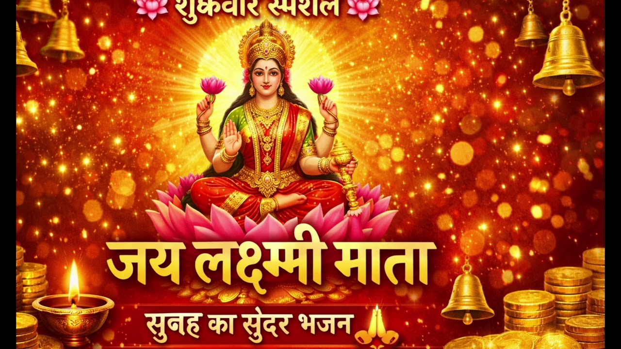 शुक्रवार स्पेशल भजन 🙏 | जय लक्ष्मी माता | सुबह का सुंदर लक्ष्मी भजन | Friday Morning Bhajan